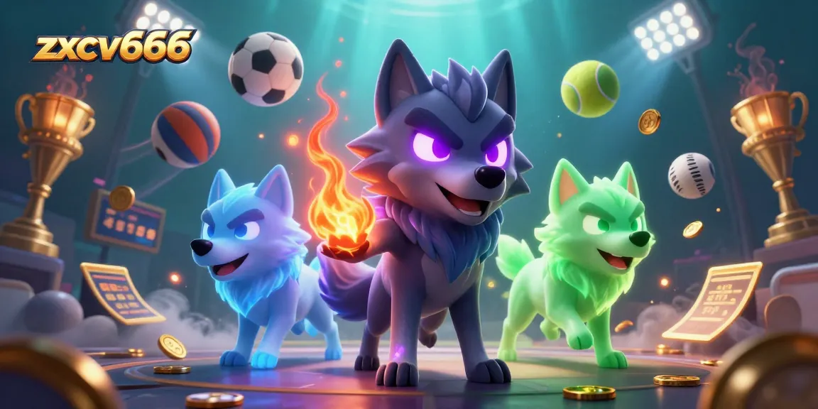 Experience the thrill of zxcv666 with vibrant sports elements and engaging characters in a dynamic scene.