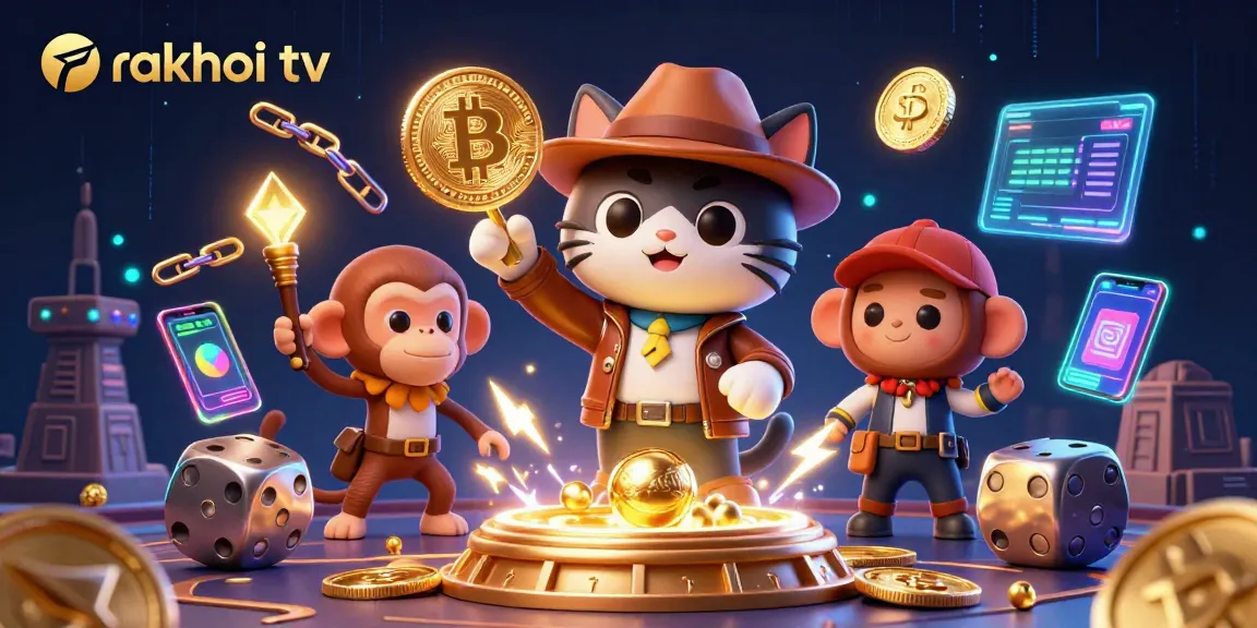 Win big with rakhoi tv while discovering golden casino treasures in an adventurous scene.