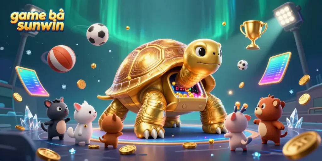 Experience thrilling moments in game bài sunwin with exciting gameplay and colorful visuals, featuring dynamic sports balls and vibrant elements.