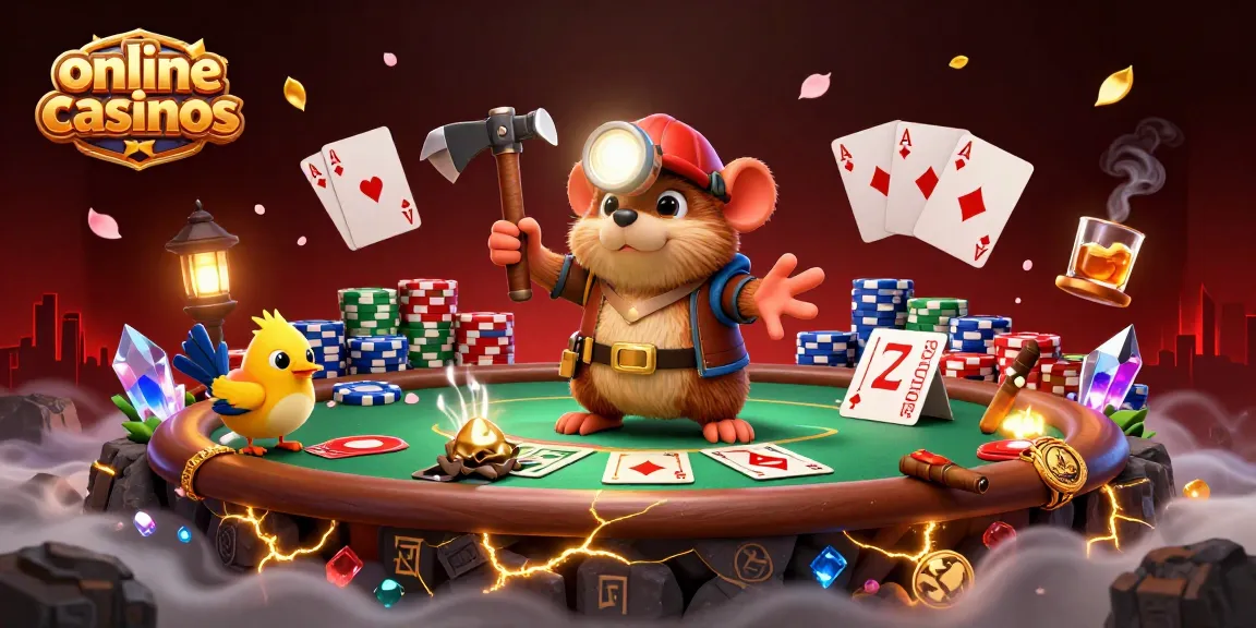 Engage with online casinos featuring a vibrant treasure hunter scene, exploring riches and excitement.
